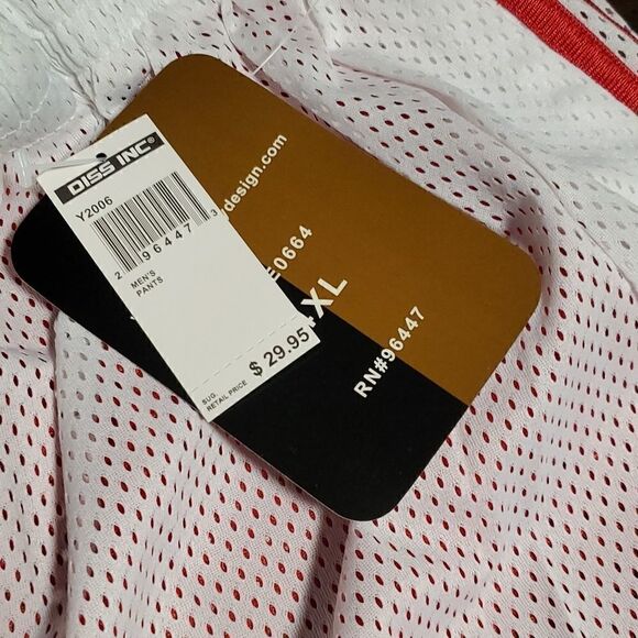 Men's Double Layered Mesh Shorts Big & Tall - Picture 7 of 7